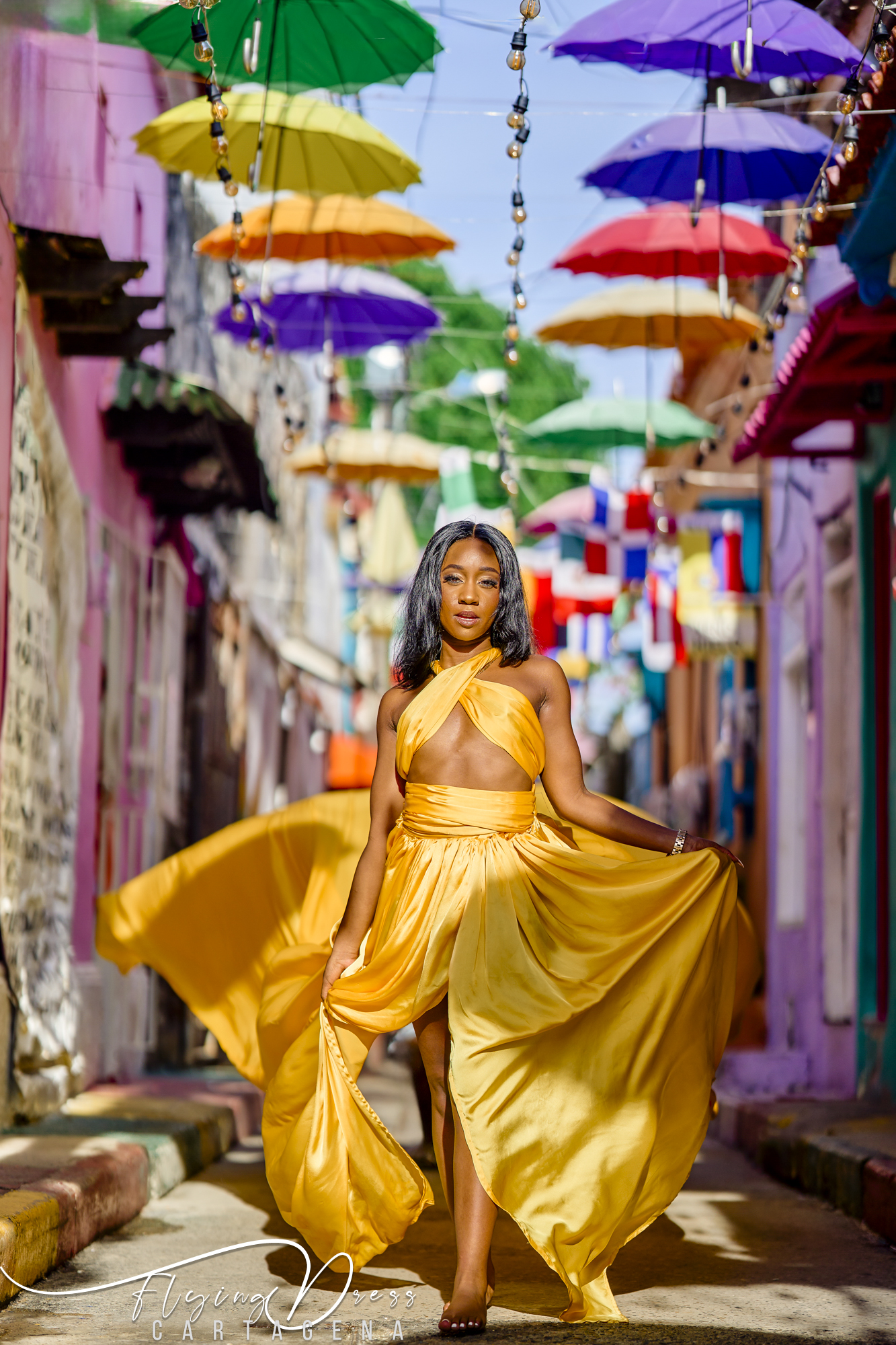 website (191 of 211) Ultimate Flying Dress Photoshoot Cartagena – Individual Session | Flying Dress Cartagena - Image 4