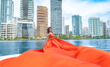 Flying Dress Cartagena yacht catamaran experience